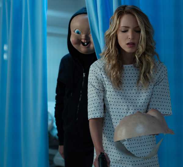 Babyface and Tree (Jessica Rothe) in Happy Death Day 2U