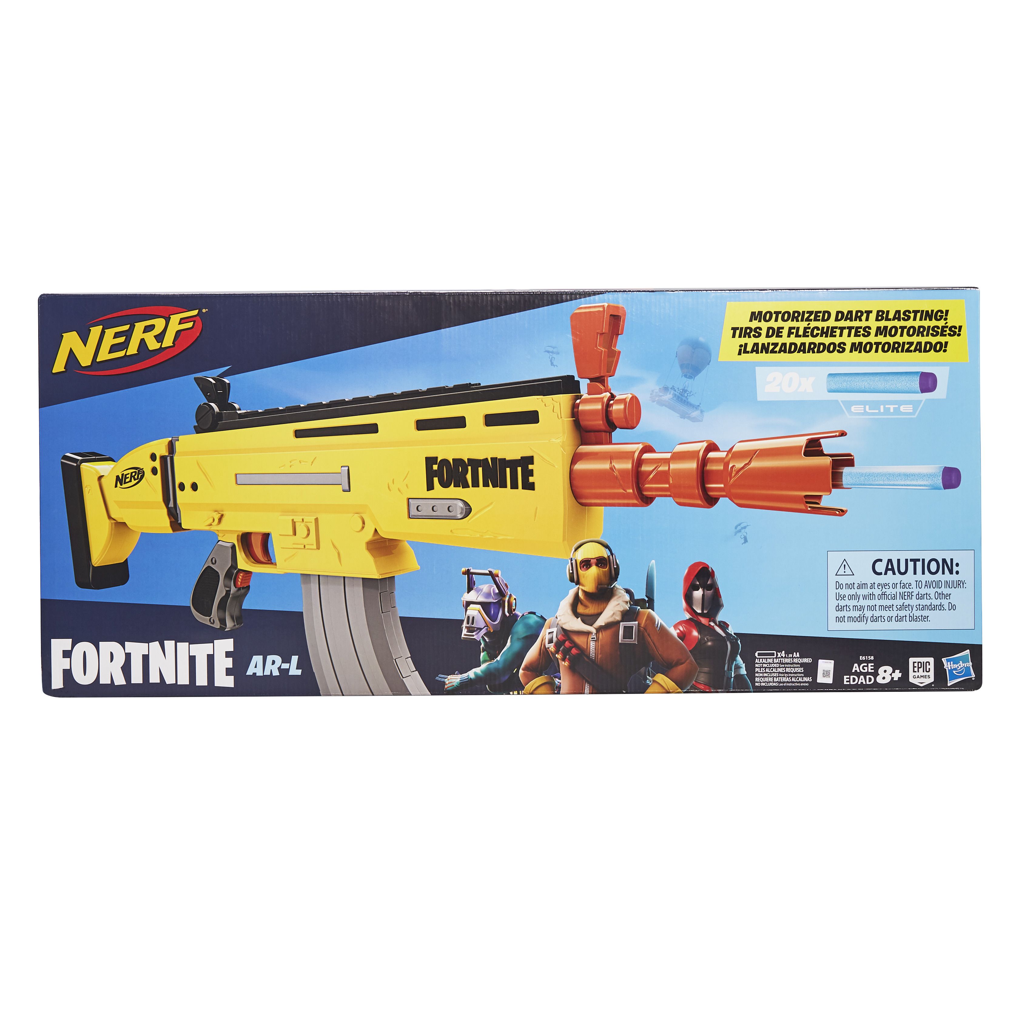Fortnite's Nerf and Super Soaker blasters are here, ready for pre