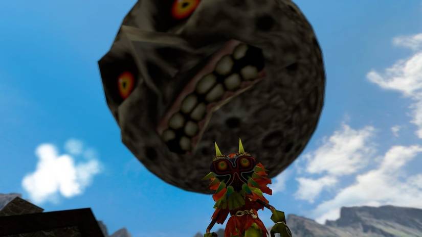 majora’s mask moon and skull kid