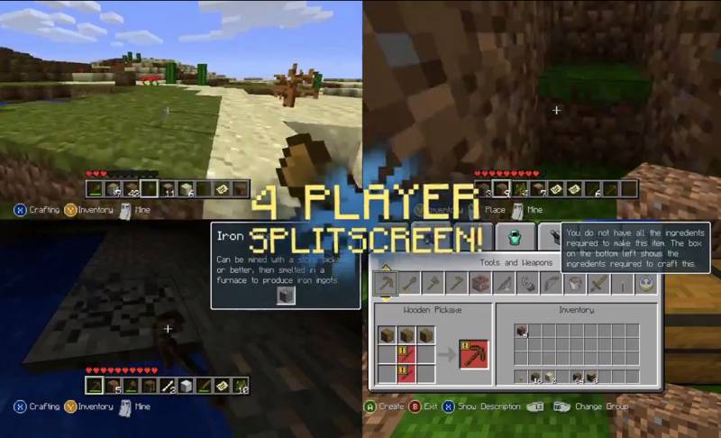 Microsoft refunds 'Minecraft' 360 buyers who can't use split-screen