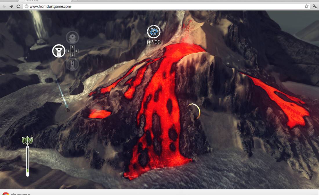 'From Dust' arrives on Google Chrome