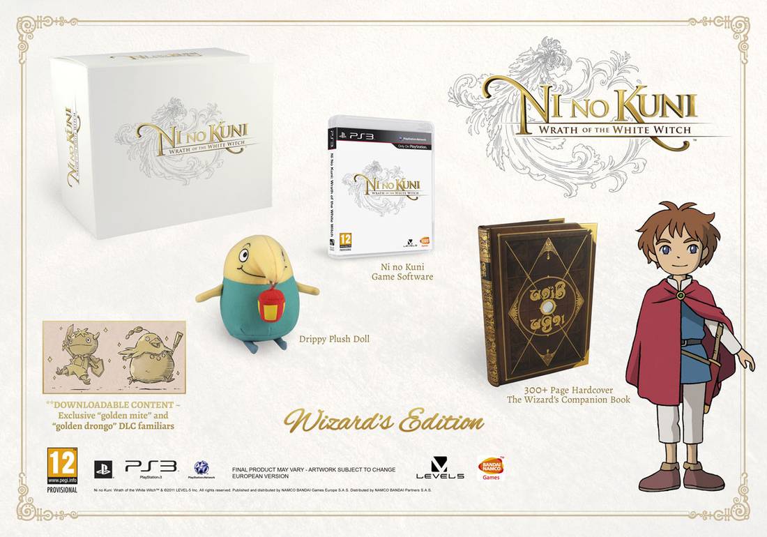 Ni No Kuni – Wizard’s Edition (PS3) – CONTENU PARTIEL – Sans Le Jeu