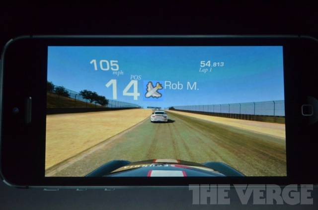 Real Racing Ios Real Racing 3 demoed on iPhone 5