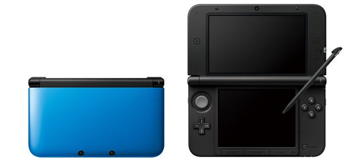 Blue and black Nintendo 3DS XL coming to Japan