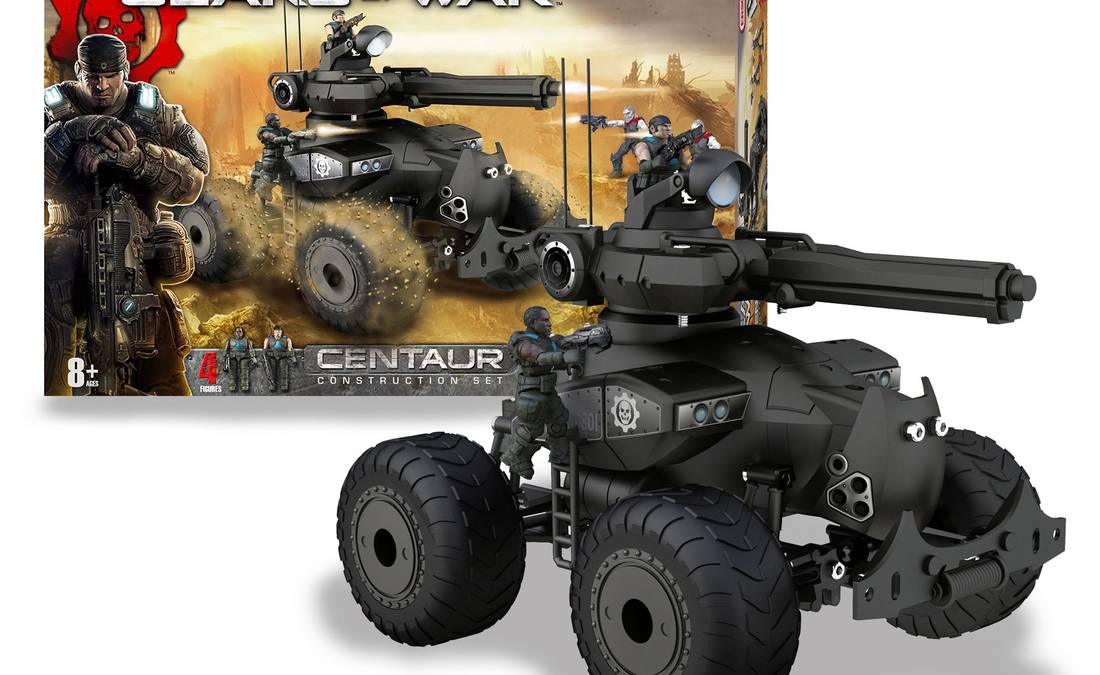 Gears of War Erector kits bring Locusts and Delta squad home