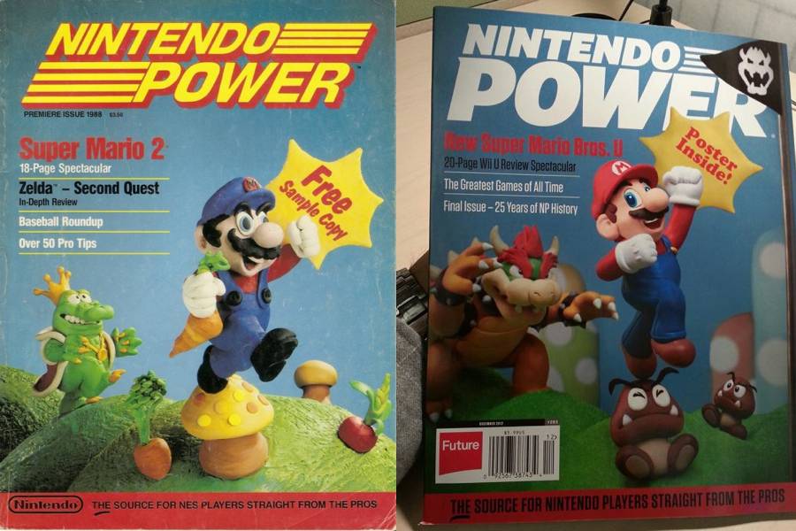 Final issue of Nintendo Power's cover returns to magazine's roots