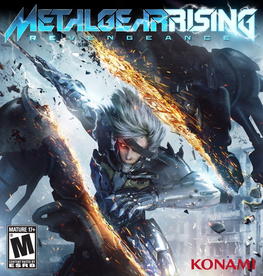 Metal Gear Rising: Revengeance North America box art highlights