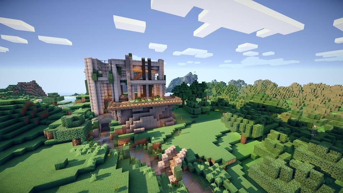 Minecraft infographic works out the staggering number of blocks used in ...