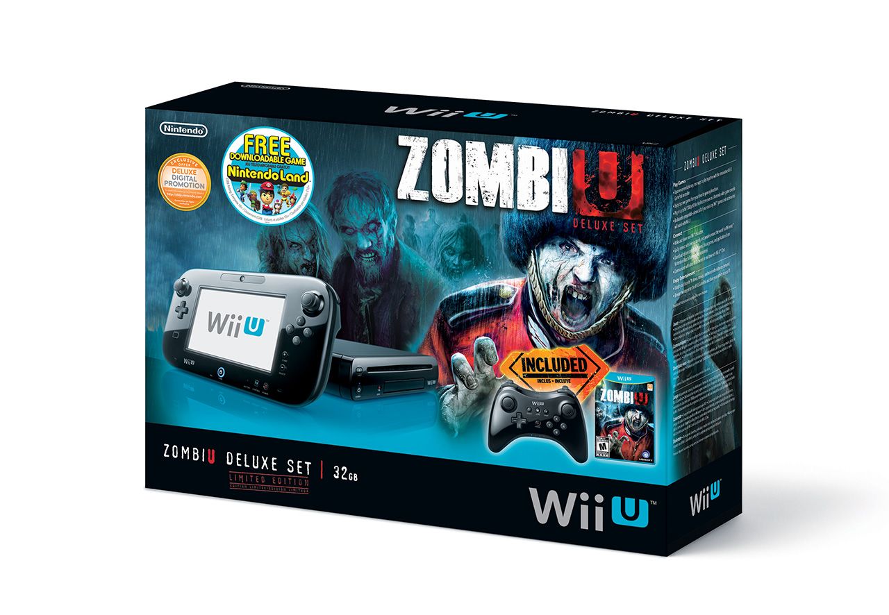 Wii U bundle featuring ZombiU launching Feb. 17 for $389.99