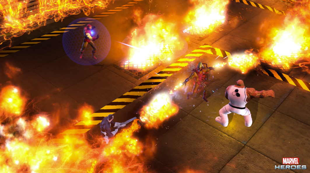 Marvel Heroes: managing 100 Wolverines and Spider-Men in an MMO