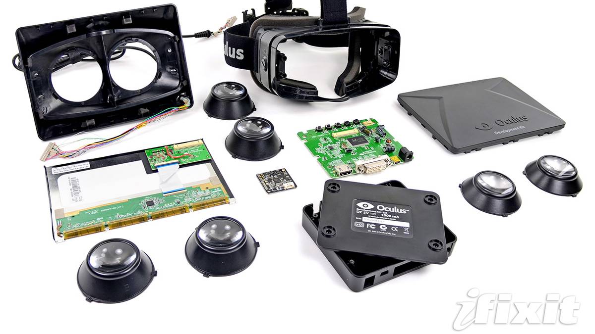 Oculus Rift innards revealed in iFixit teardown