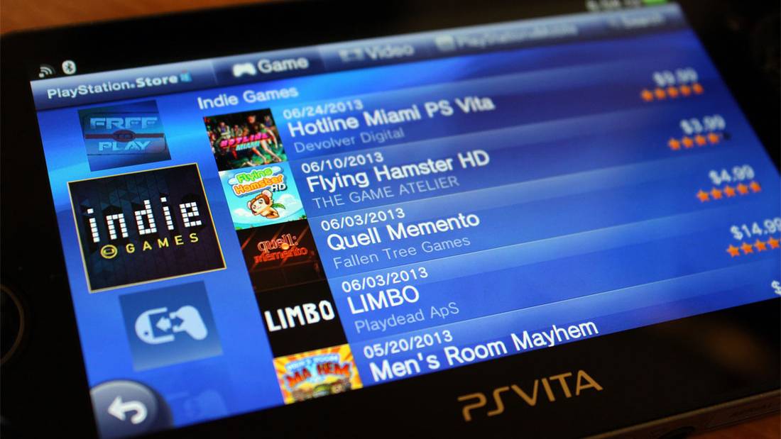 PS Vita Indie Games channel comes to PlayStation Store