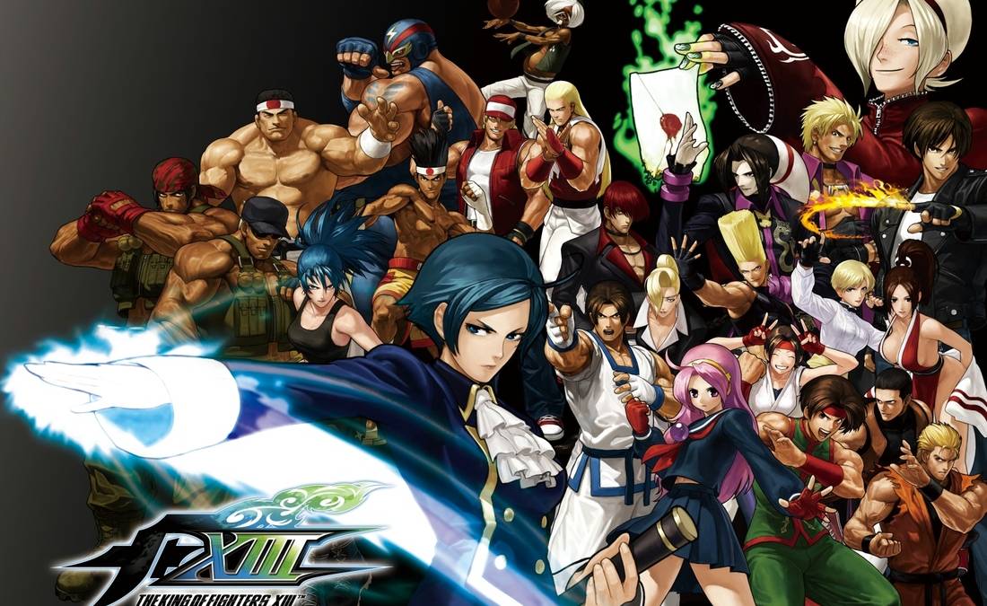 The King of Fighters 13 Steam Edition trailer appears on Steam