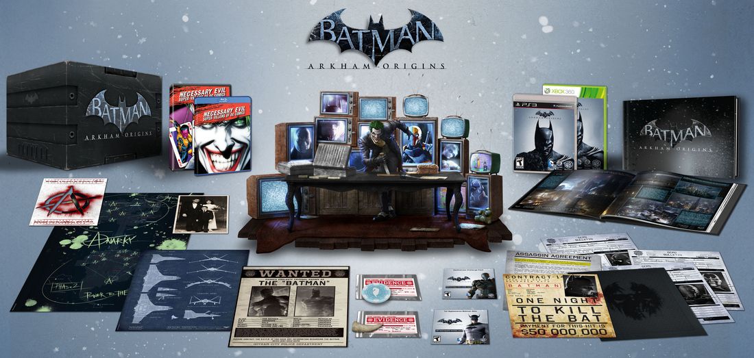 Batman: Arkham Origins $119.99 collectors' edition revealed