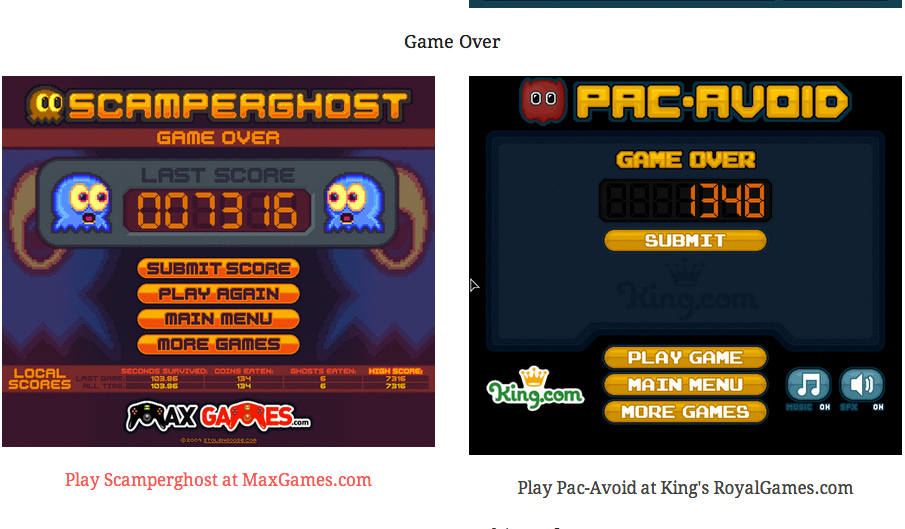 King denies cloning games, takes down Pac-Avoid