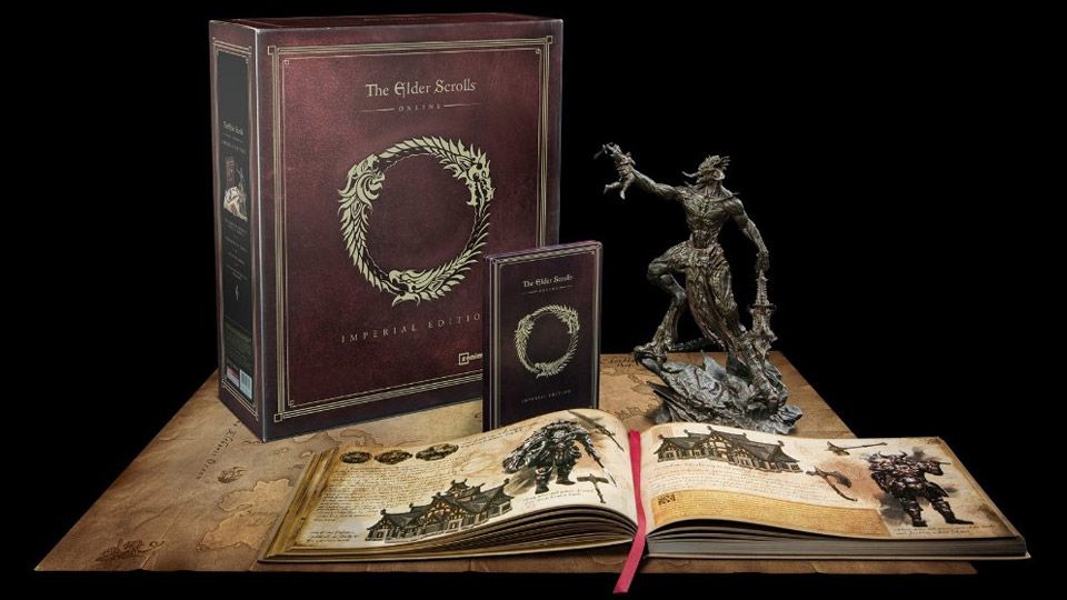 The Elder Scrolls Online Imperial Edition details appear on