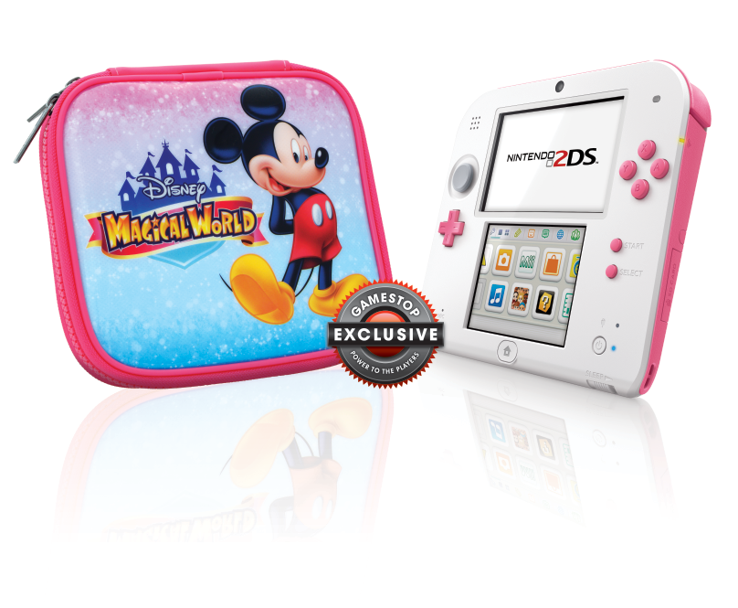 GameStop-exclusive Peach Pink 2DS available for pre-order