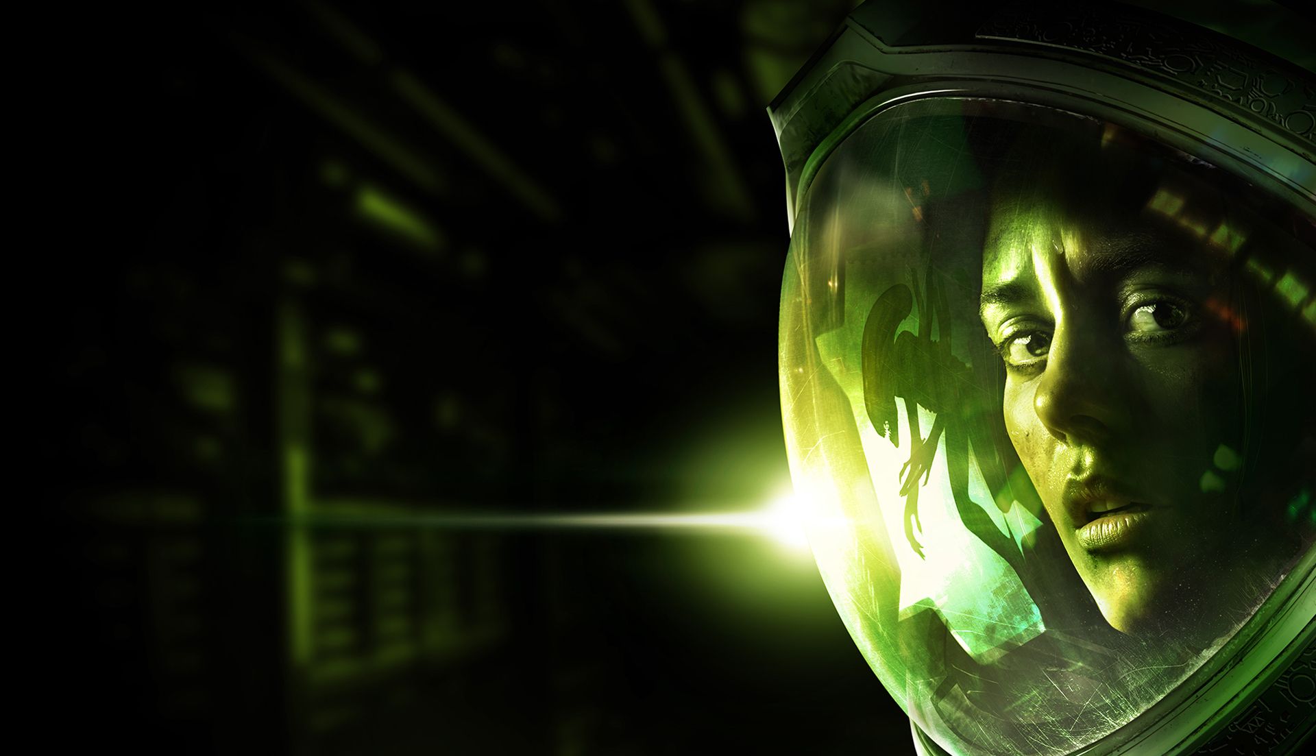 Alien: Isolation - Amanda Ripley helmet close-up