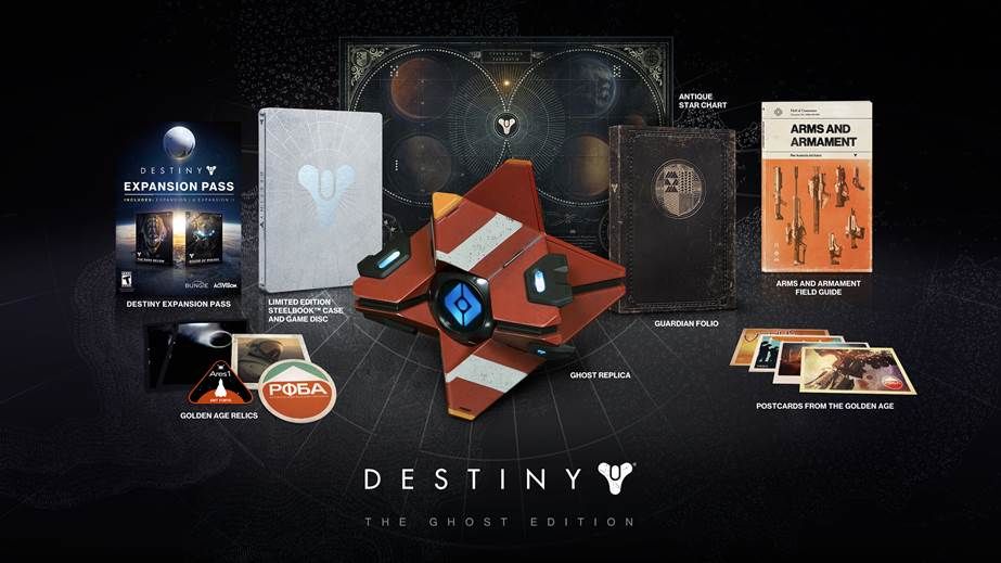 Destiny's two collector's editions include access to two