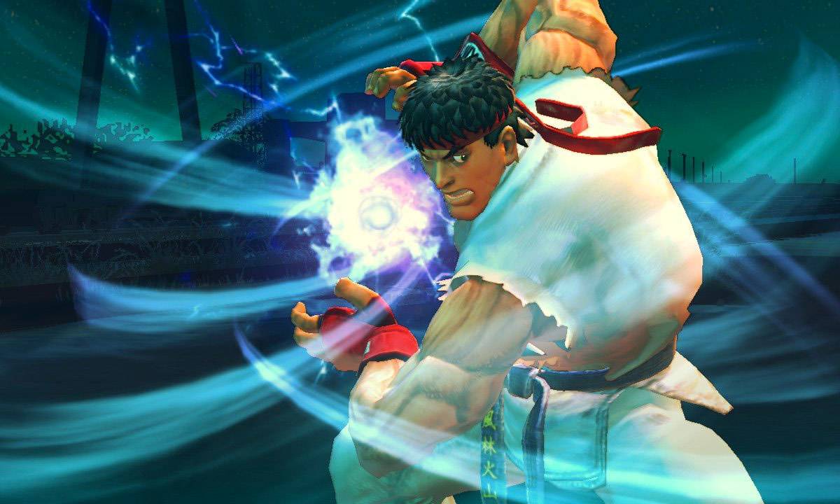 Ryu Street Fighter 4 Rosto