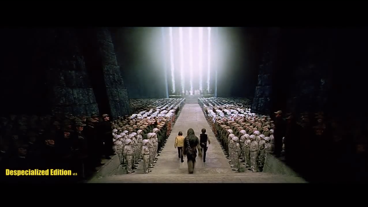 You can watch an 'unaltered' version of Star Wars in HD today, if you ...