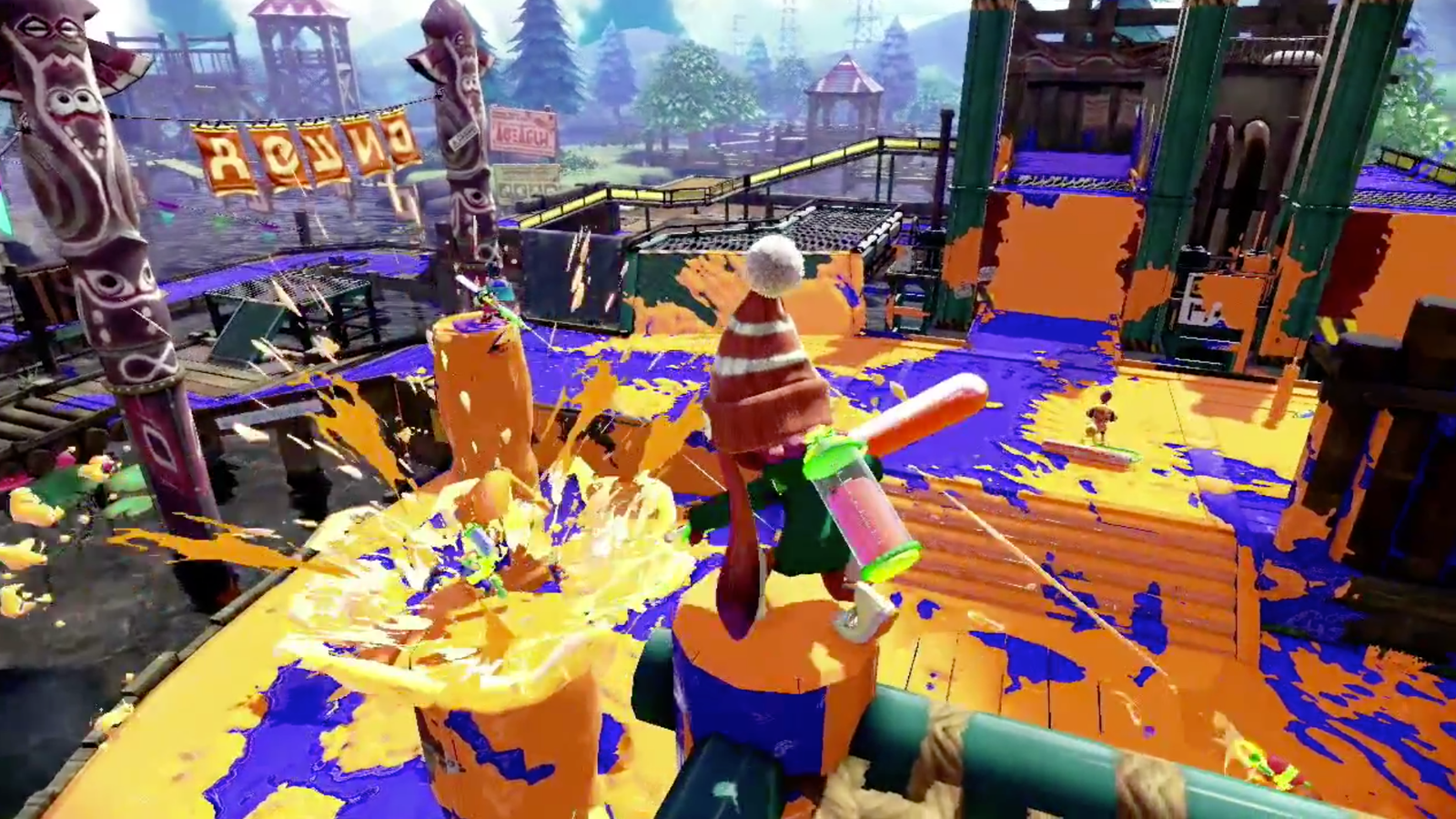 Splatoon gets a Q2 2015 release window and an inky new trailer
