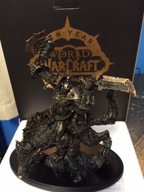 Pièce World Of Warcraft – 10e Anniversaire – Édition Employé Blizzard – Rare & Neuve