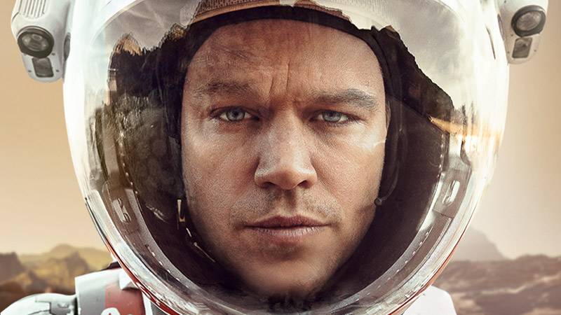 Matt Damon in The Martian