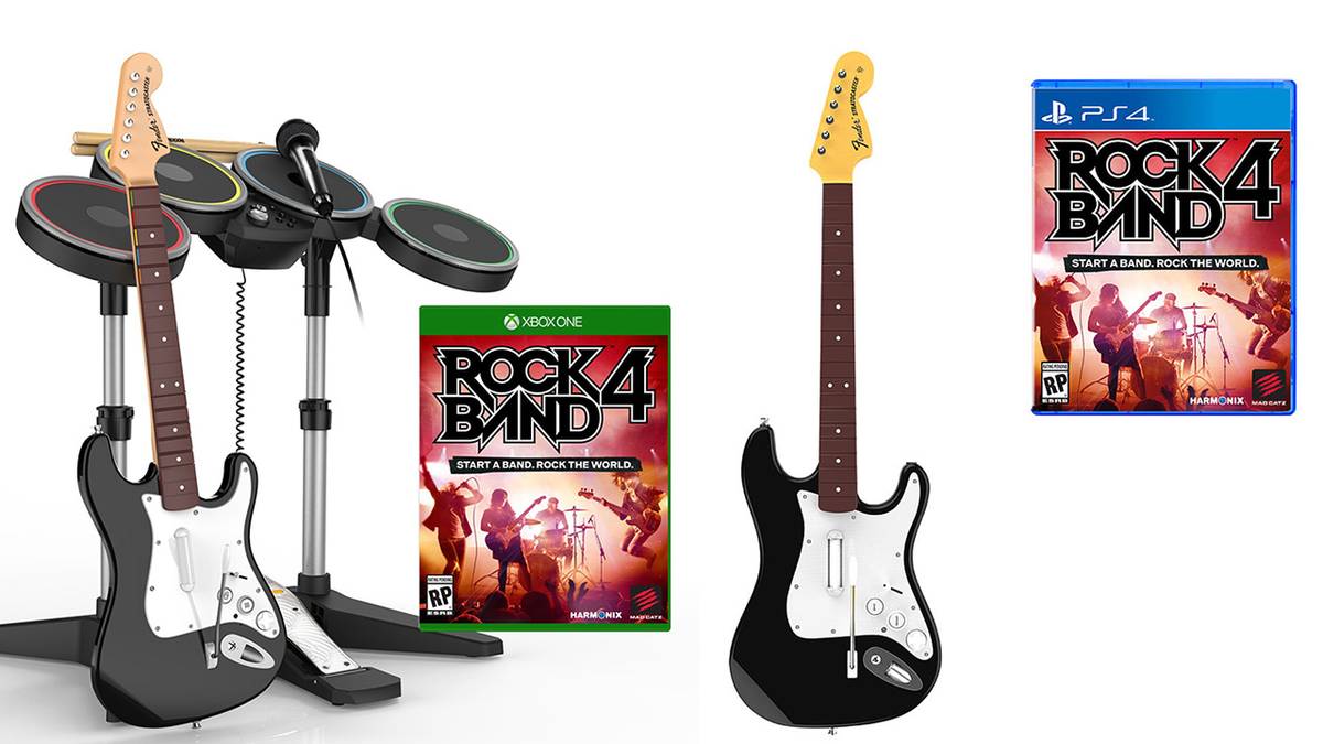 Rock Band 4 pre-orders for October launch are now live, and they 