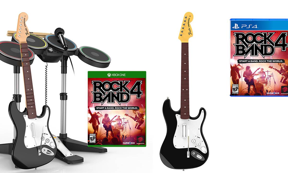 Rock Band 4 pre-orders for October launch are now live, and they 