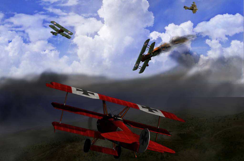 The Red Baron prepares to fly again