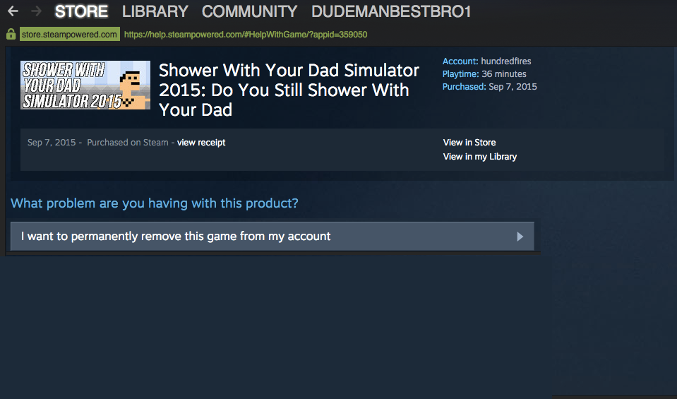 You can now delete those unwanted, unloved games from your Steam library