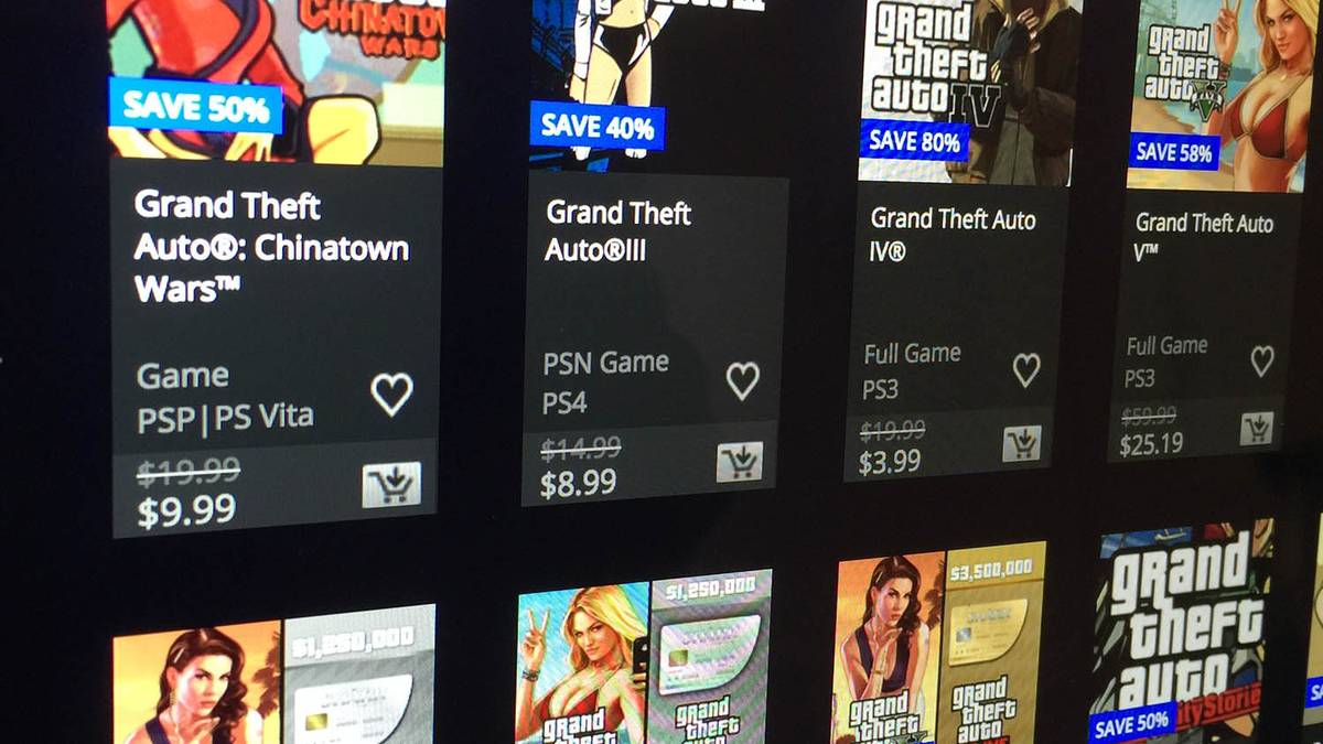 Get Grand Theft Auto 5 for 35 percent off during PlayStation's Rockstar sale, image size:1200x675