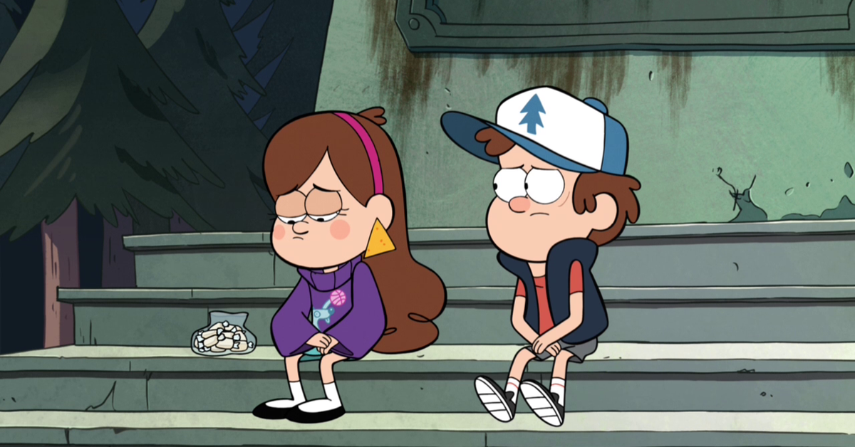 Gravidade Cai Mabel E Dipper Anime