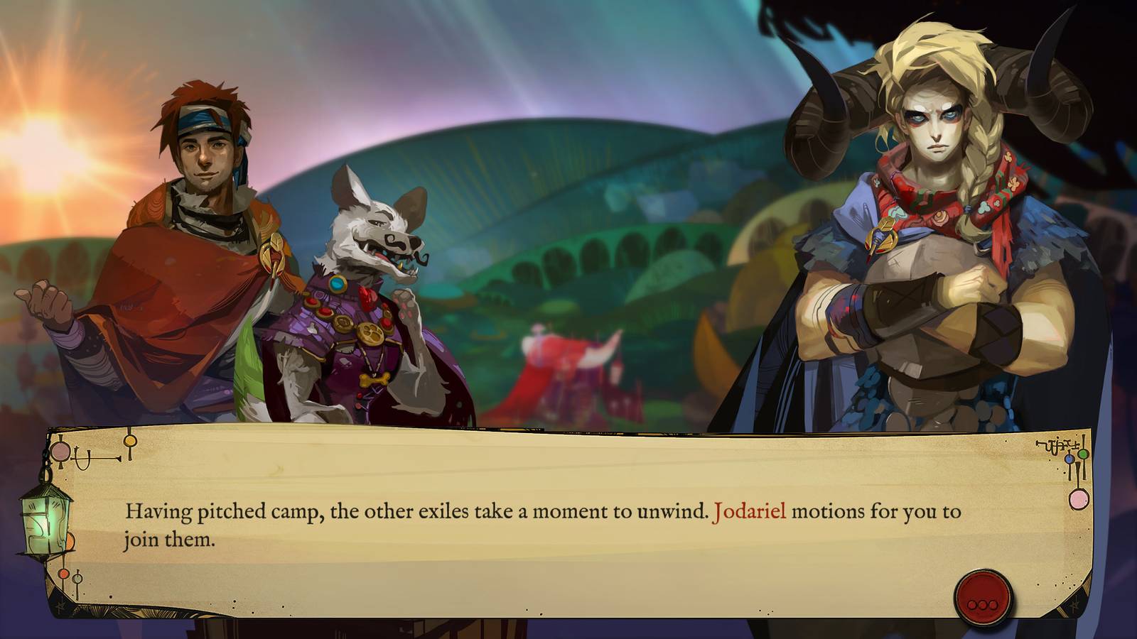 Pyre delivers storytelling, colorful characters and ritualistic sports