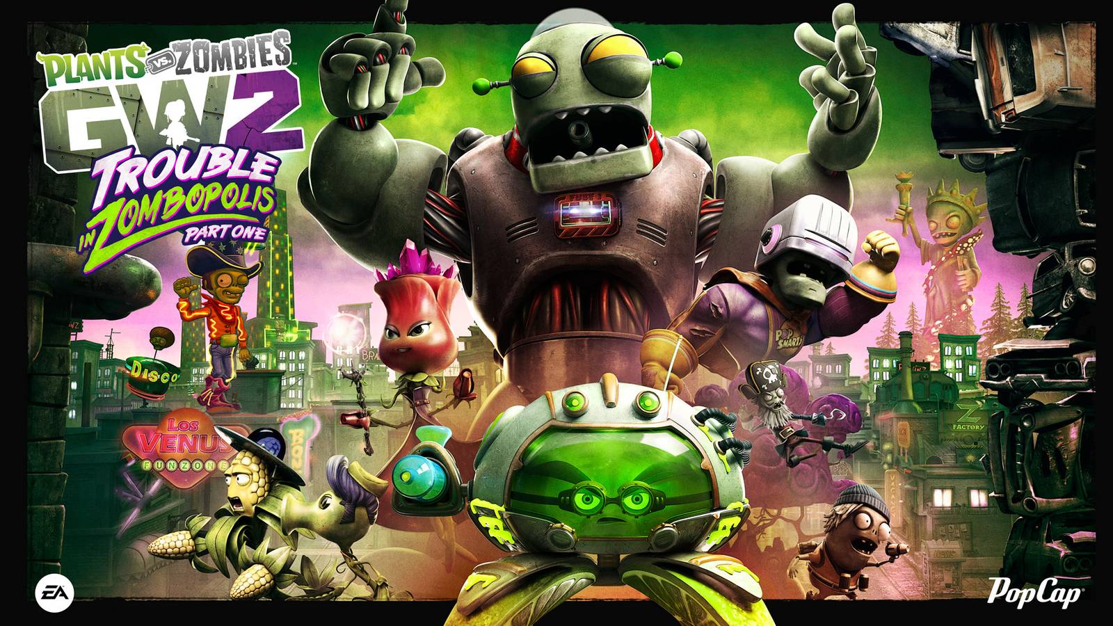 Plants vs. Zombies: Garden Warfare 2's next big update arrives this summer  for free, image size:1600x900