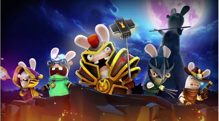 The Raving Rabbids return with a collectible card game on mobile