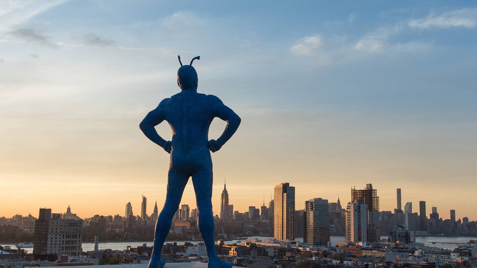 The Tick creator on taking his iconic funny superhero to a darker place