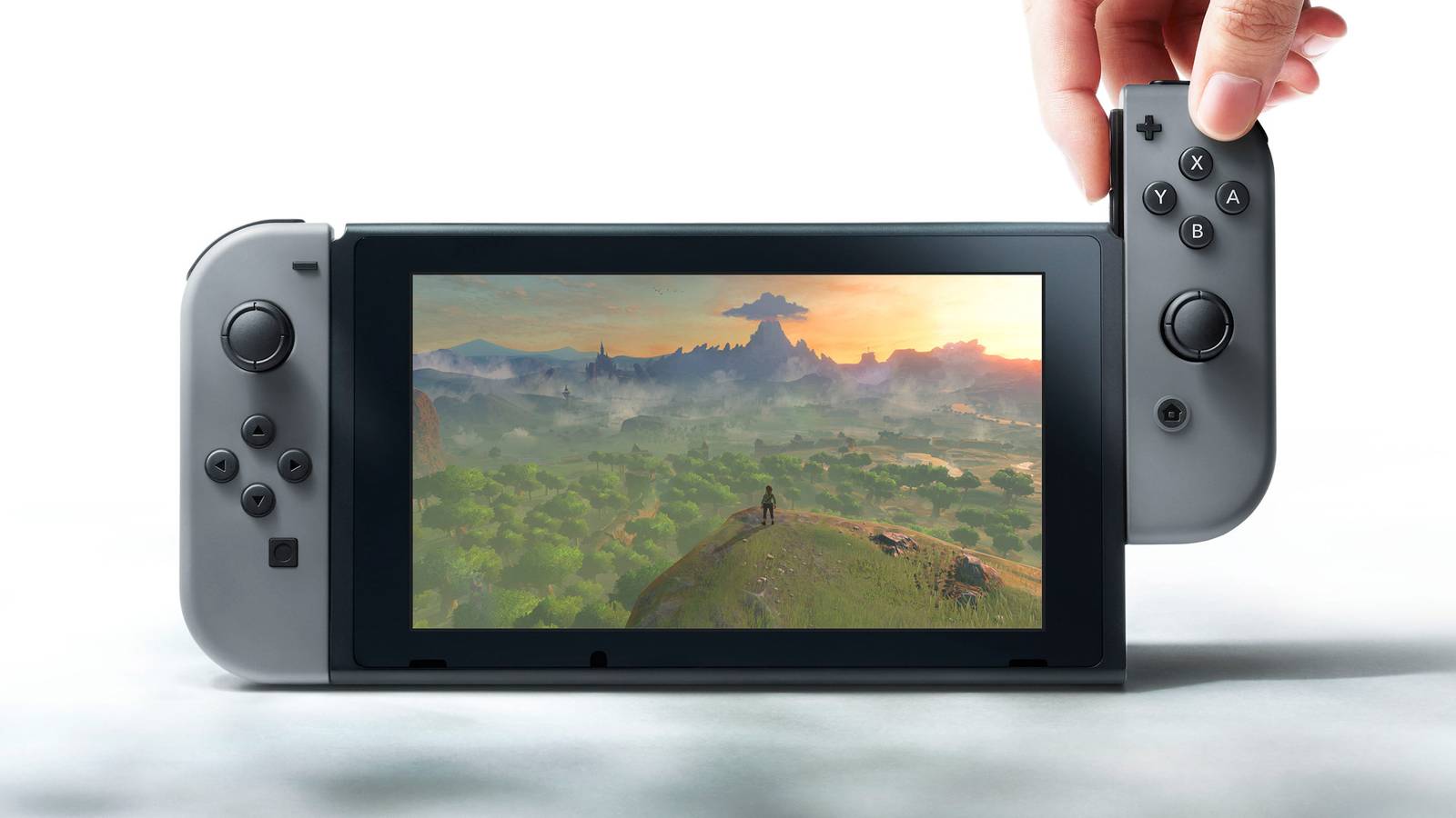 Nintendo Switch uses detachable 'Joy-Con' controllers