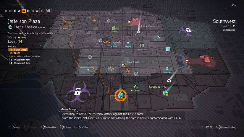 How to level up quickly in The Division 2