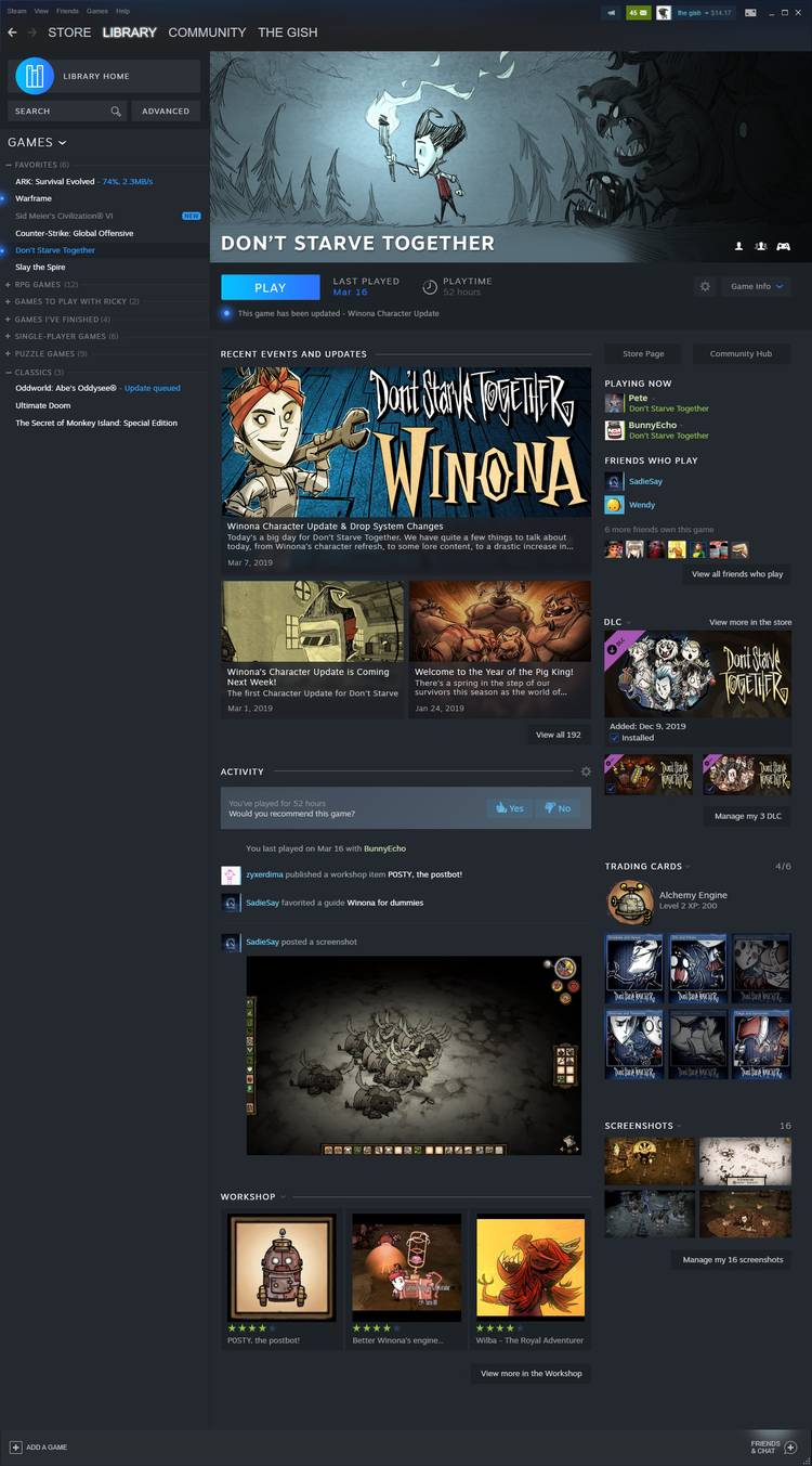 Valve redesigns Steam game library, adding Steam Events