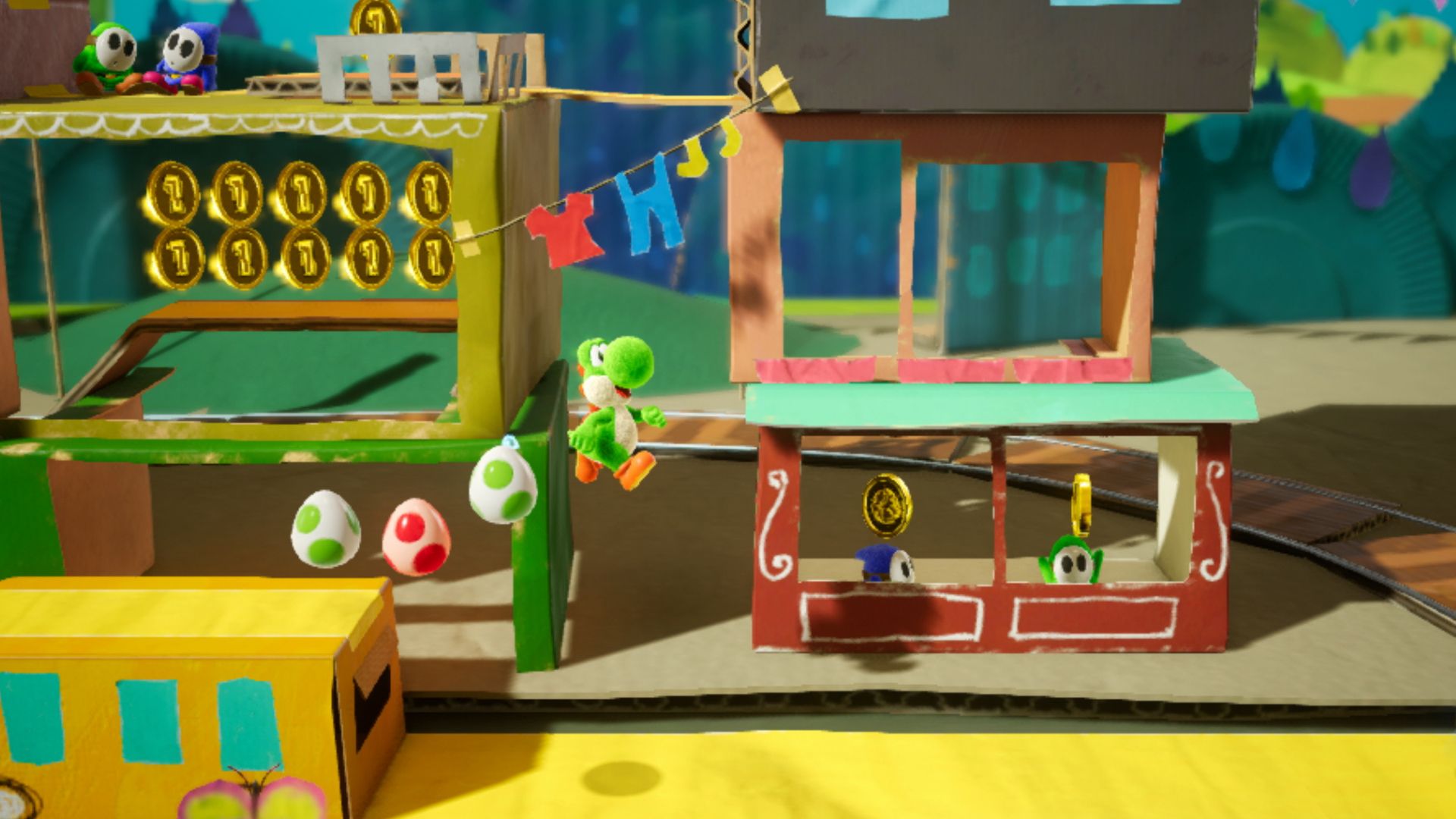 Yoshi's Crafted World is a symphony of everyday materials
