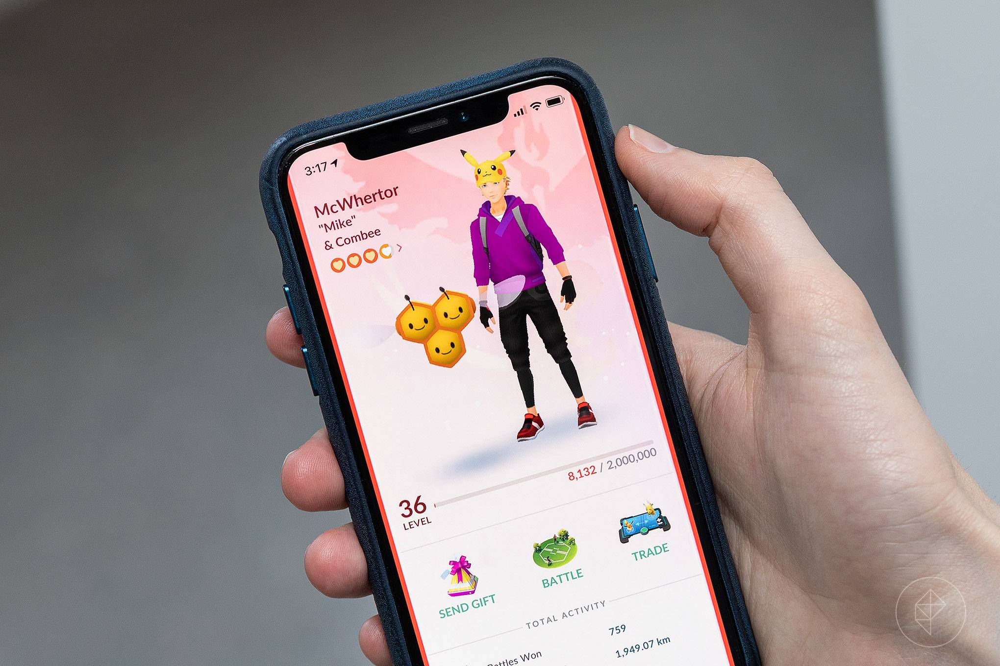 thumbnail image 2 of Pokemon GO Trade - Entei Level 20 - 30 Days Friendship Bonus Eligible 2 of 4