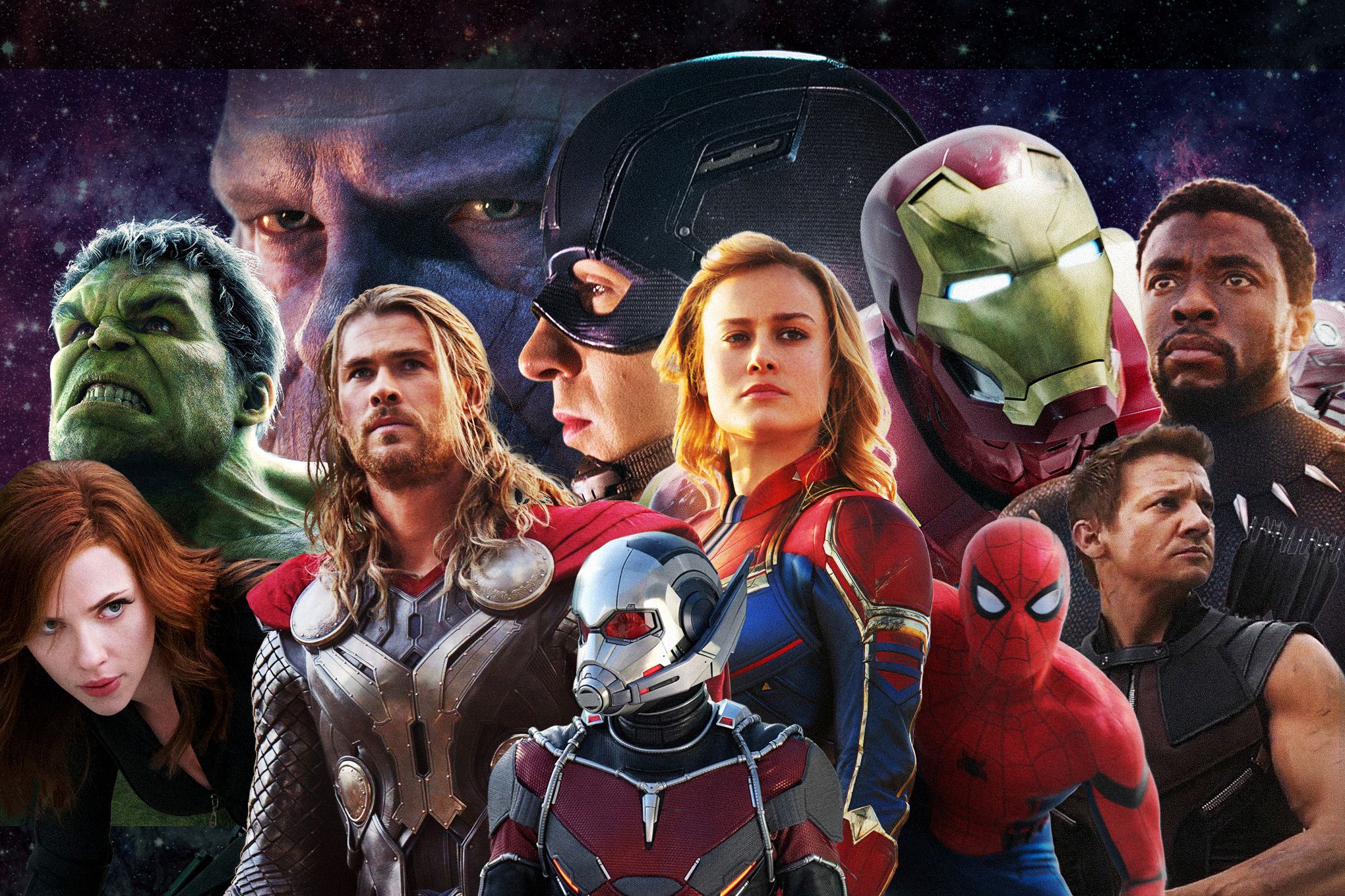 the marvel movies from iron man to avengers: endgame