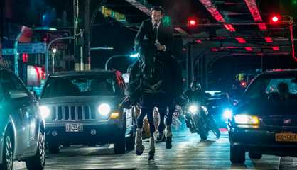 john wick chapter 3 - horse chase