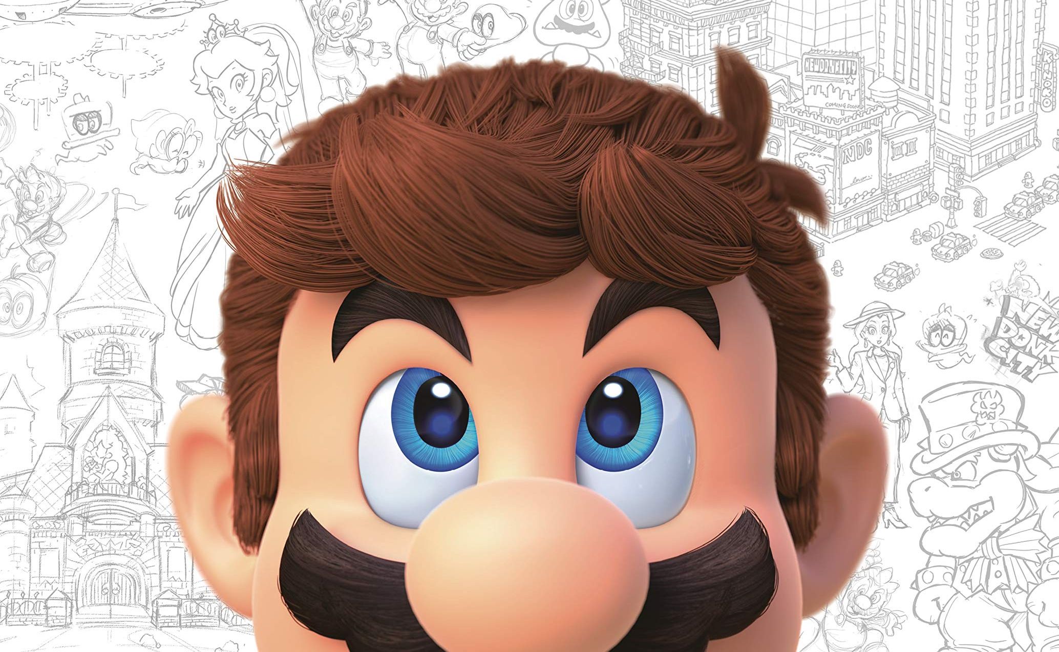 The Art of Super Mario Odyssey artbook preview