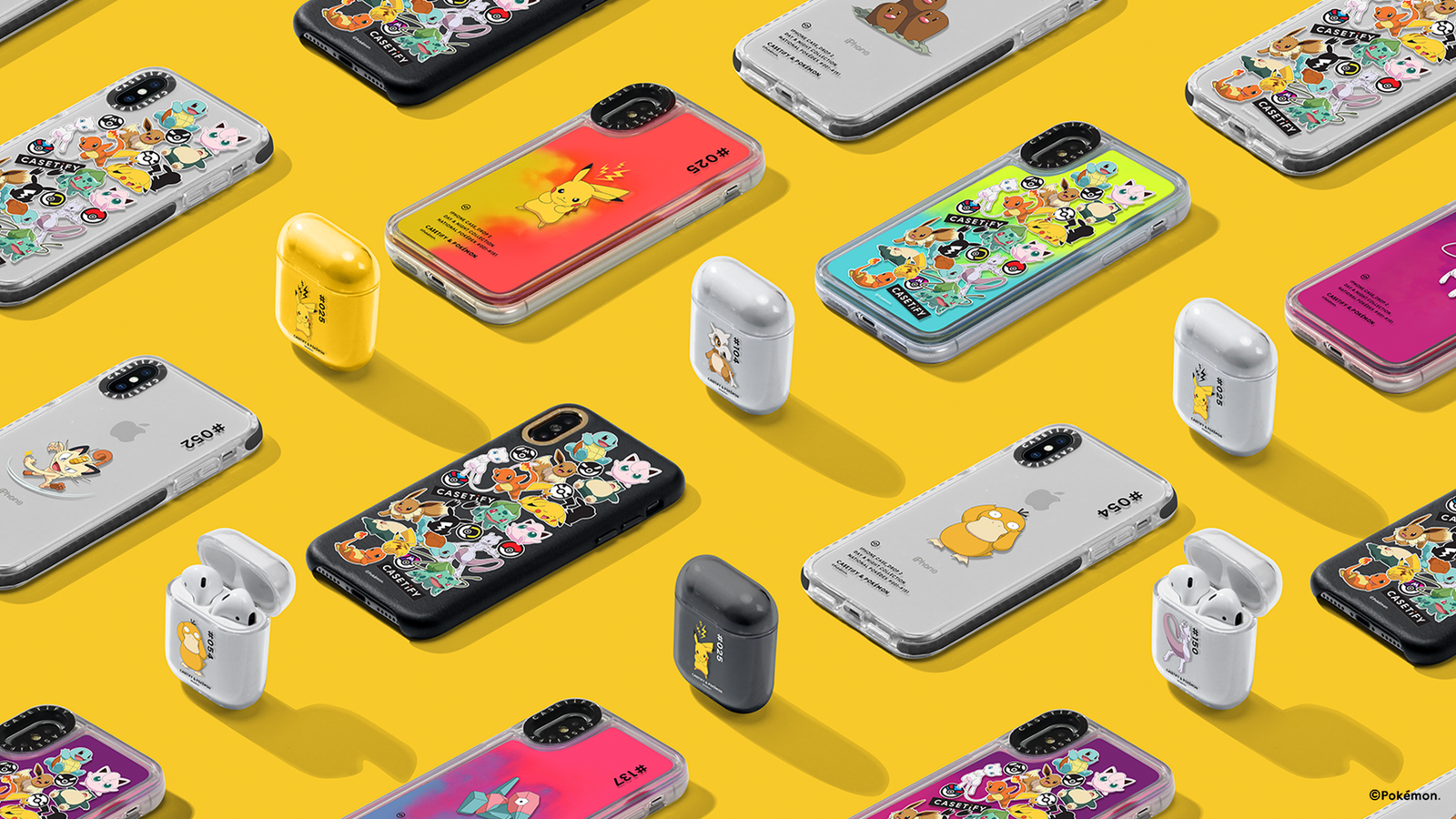 Collabs Pokemon Card Casetify X Pokemon All 151 Original Pokmon Get Phone  Case Designs In Casetify