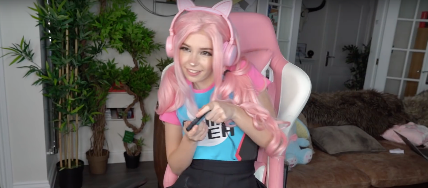 Belle Delphine is selling GamerGirl Bath Water in an elaborate troll