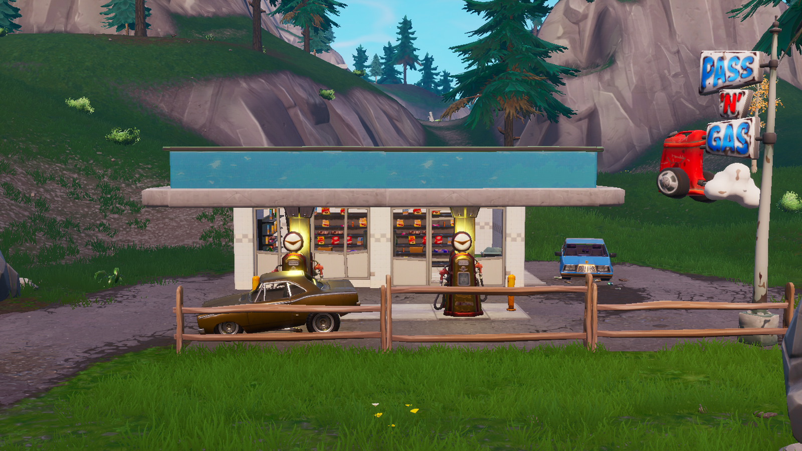 Fortnite gas station locations
