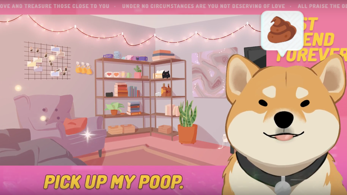 Perfect game lets you raise dogs and date cuties